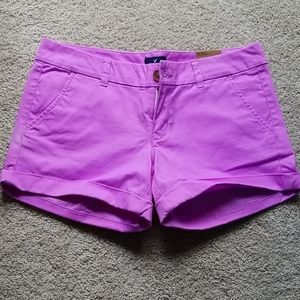 Light orchid purple shorts